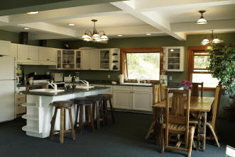 Maggie's Manor gorgeous 400 sq. foot kitchen, very well equipped