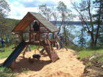 playset for vacation rental visitors